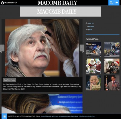 Macomb Daily website image